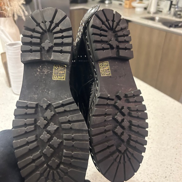 Lola Cruz Patent Moto boot - Picture 5 of 5